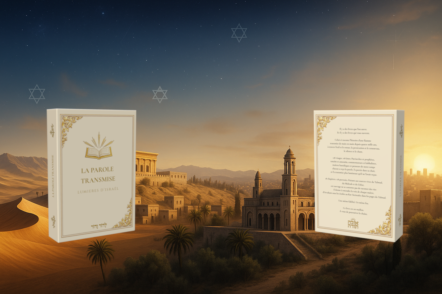 La Parole Transmise - Lumières d'Israël - Fond