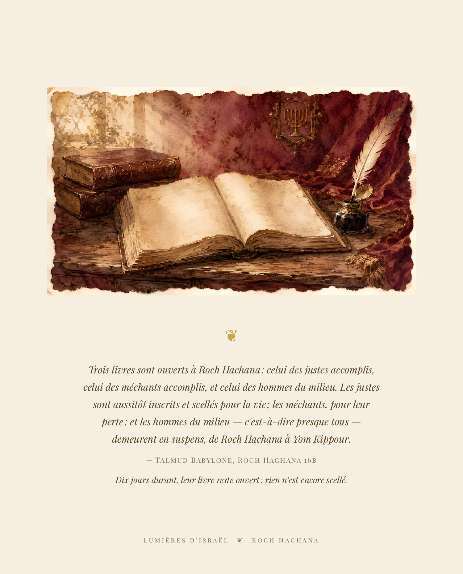 Le chemin Drash — la liturgie